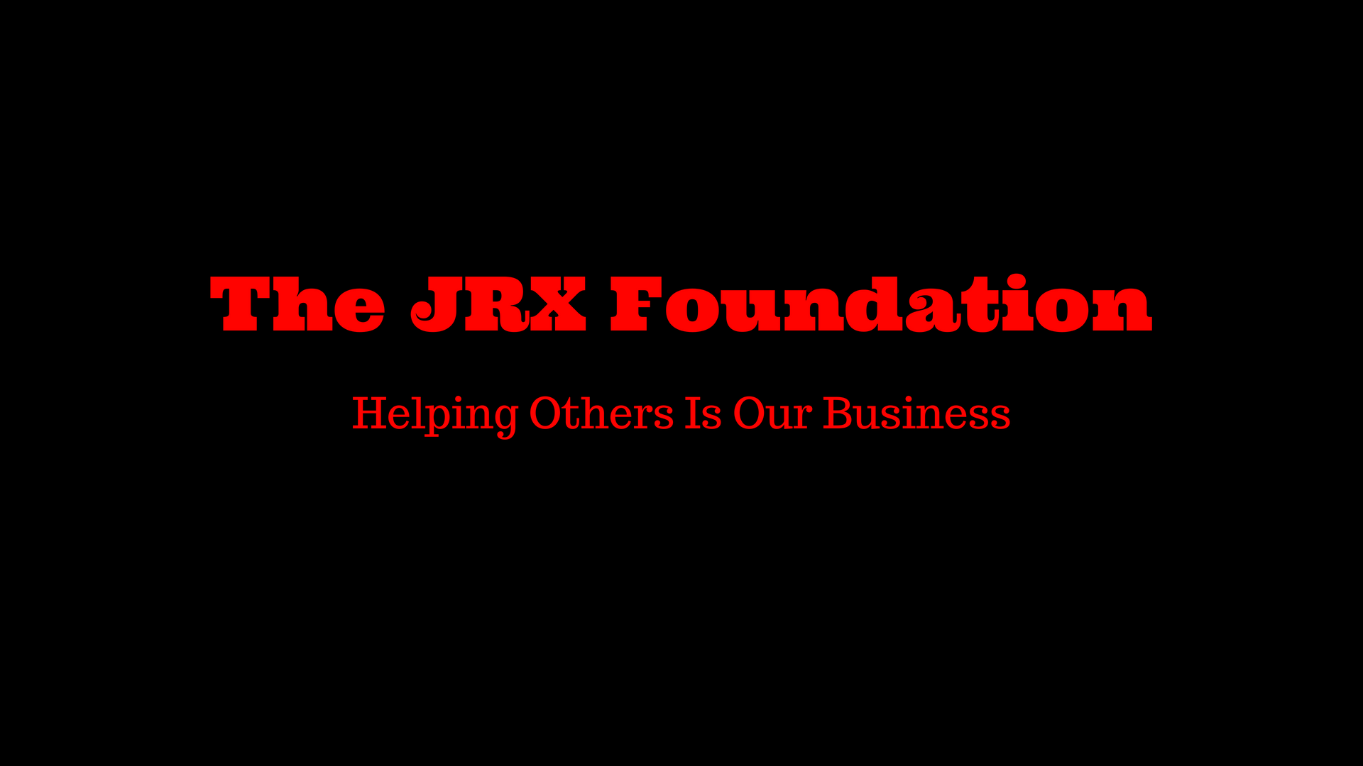 the jrx foundation