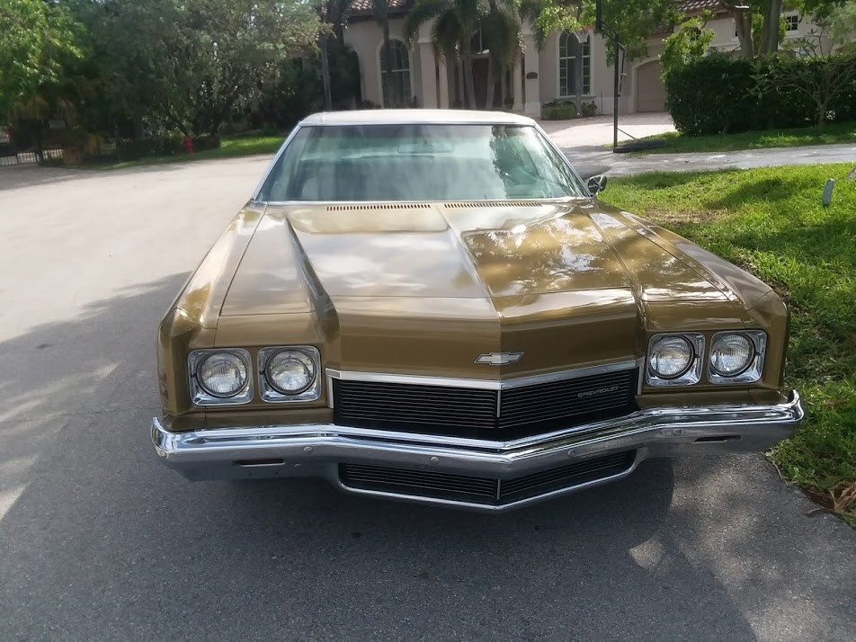 My 1972 Impala the day I picked her up 