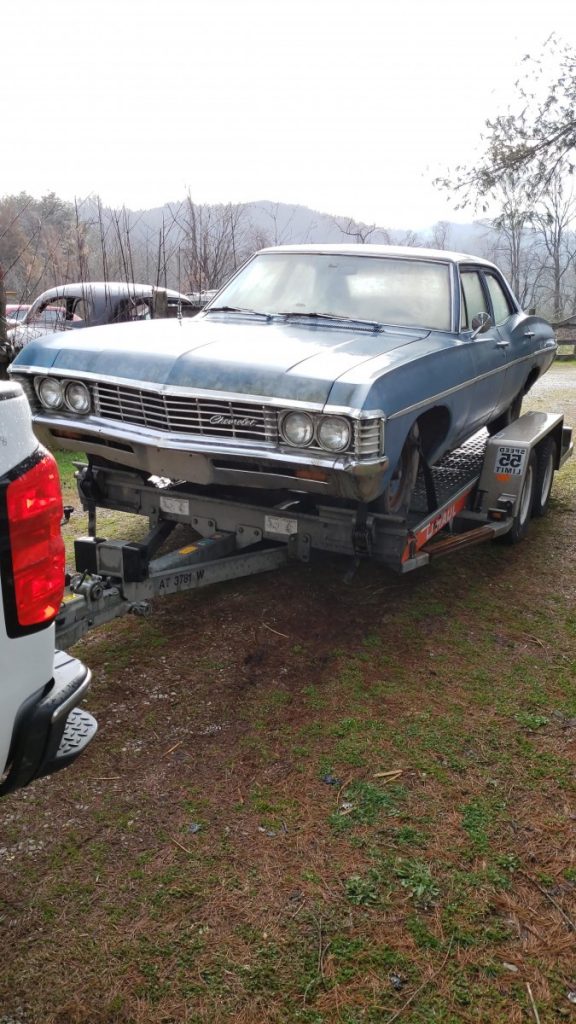 Man Sues Ex-Girlfriend Over His 67 Impala 4 Door.